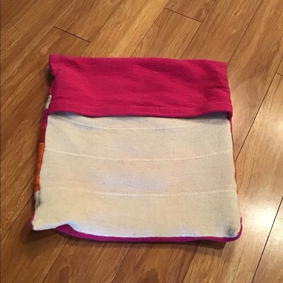 WEST ELM MULTI COLOURED STRIPED PILLOW CASE - Picture 2 of 2